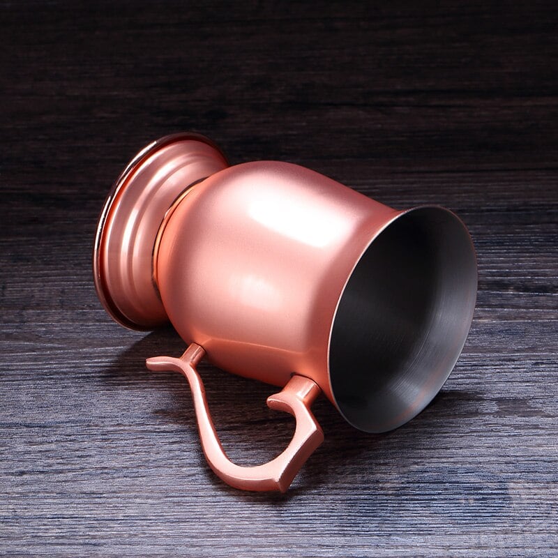 Copper Moscow Mule Mug with Handle • The cocktail store